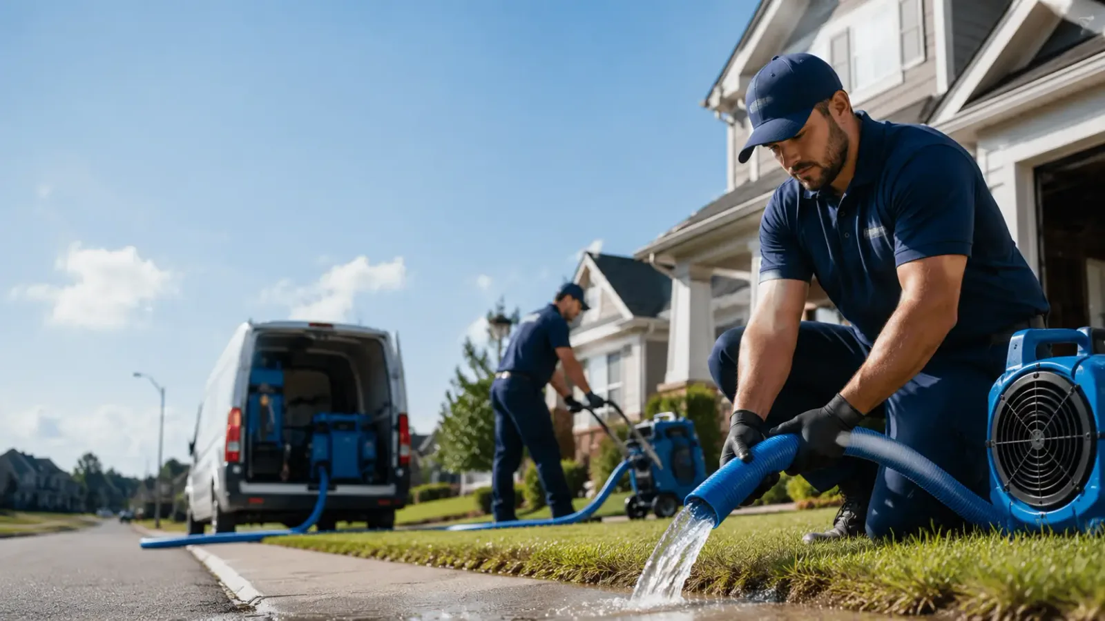 Flood Damage Restoration in Deville, LA